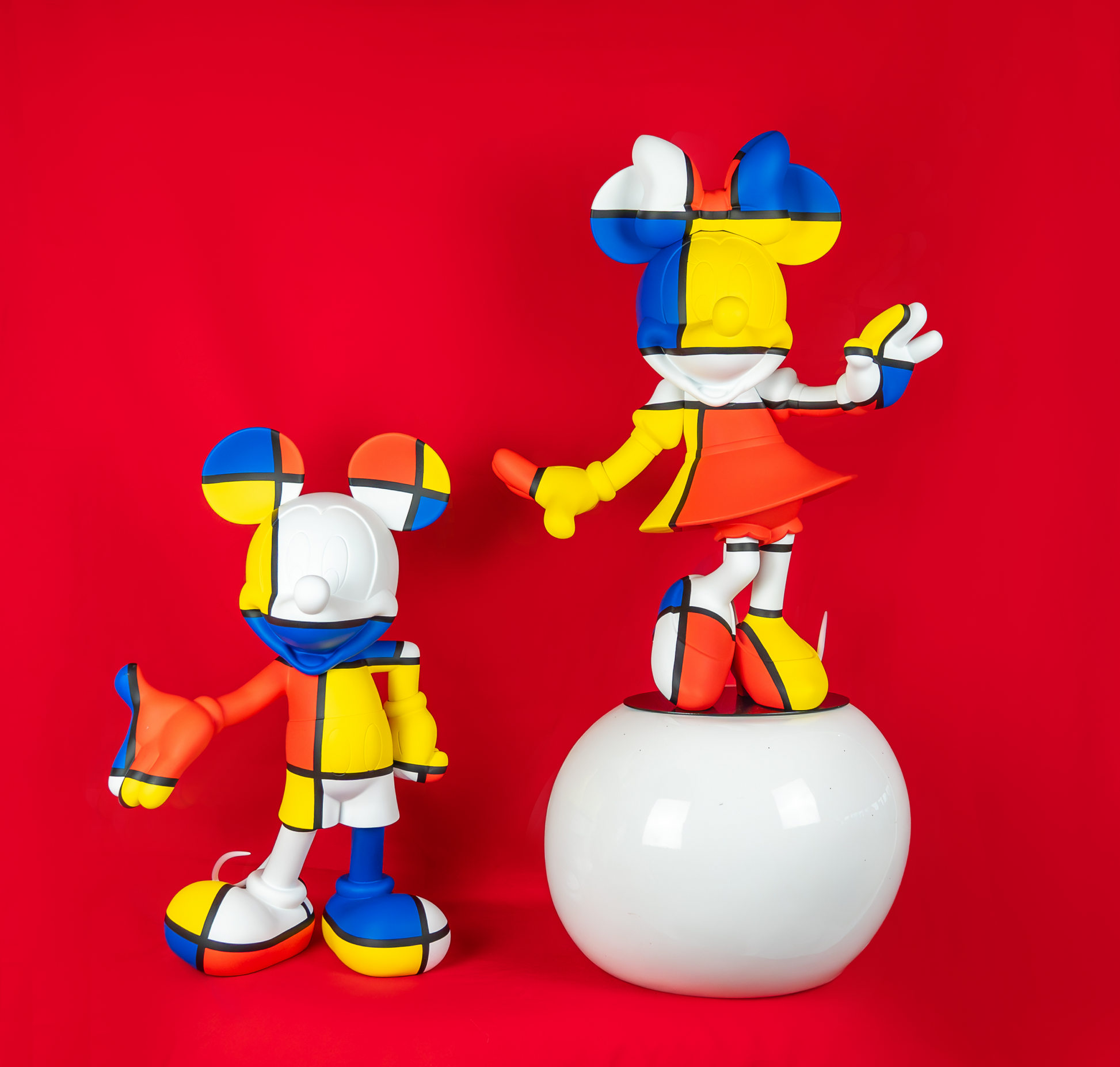 LEBLON DELIENNE【MinnieWelcomeArt/ミニーウェルカムアート/マルチカラー/Small31センチ】 LHDNWA-31