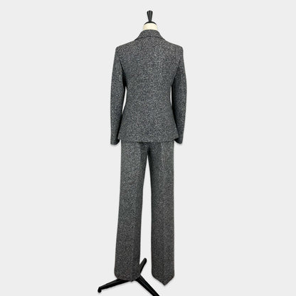 SEVENTY VENEZIA　【ウール/シルク/ストレッチ/エアリー/テーラード/セットアップ】シルクミックスツイードジャケット　SH0208-10