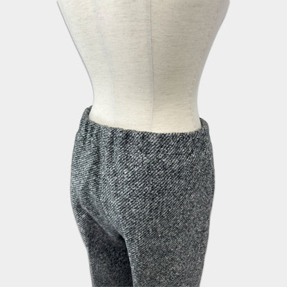 SEVENTY VENEZIA　【ウール/シルク/ストレッチ/エアリー/ウエストゴム/セットアップ】シルクミックスツイードパンツ　SH0306-10