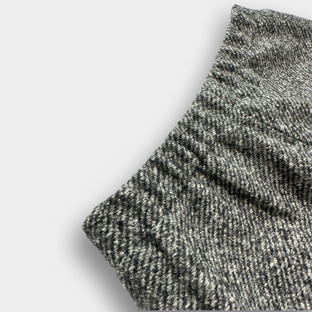 SEVENTY VENEZIA　【ウール/シルク/ストレッチ/エアリー/ウエストゴム/セットアップ】シルクミックスツイードパンツ　SH0306-10