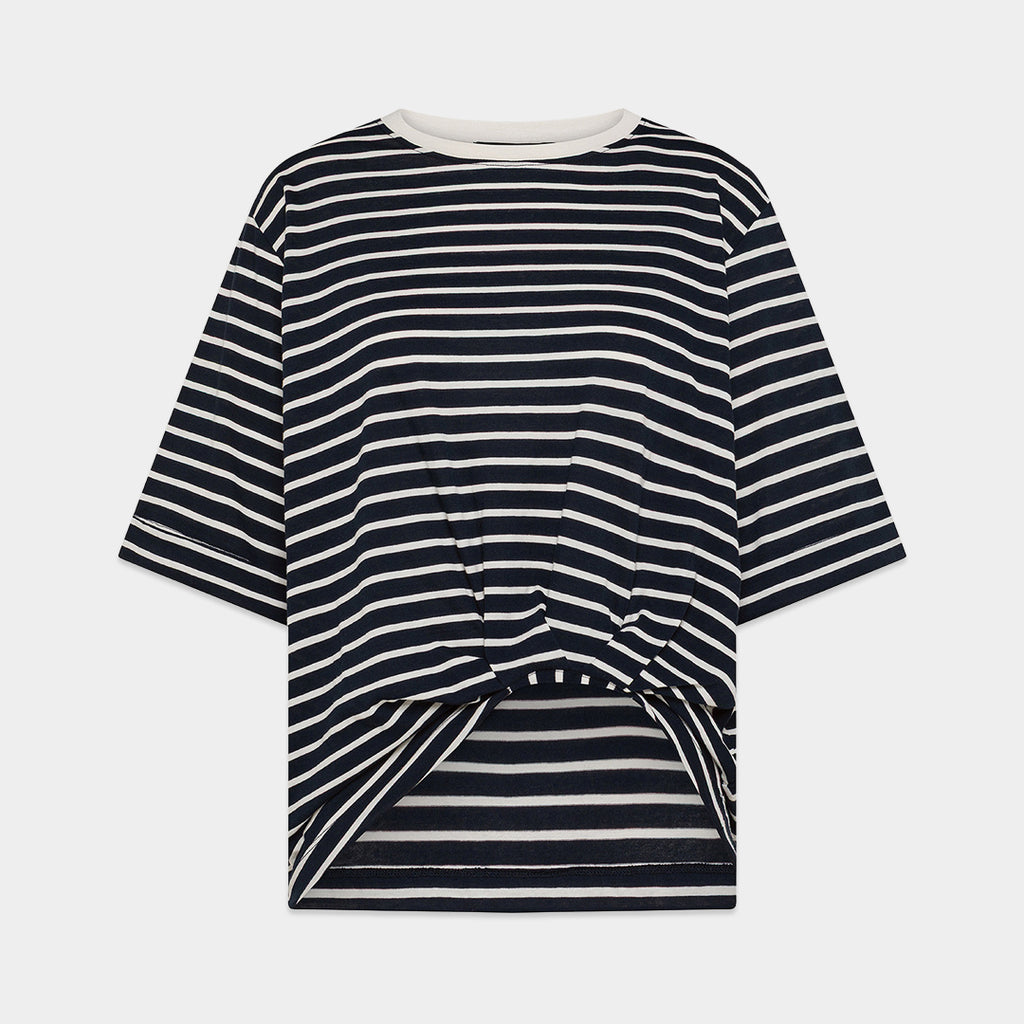 SEVENTY VENEZIA【コットン/ソフト/デザインヘム】ボーダーTシャツ　SI0818-87