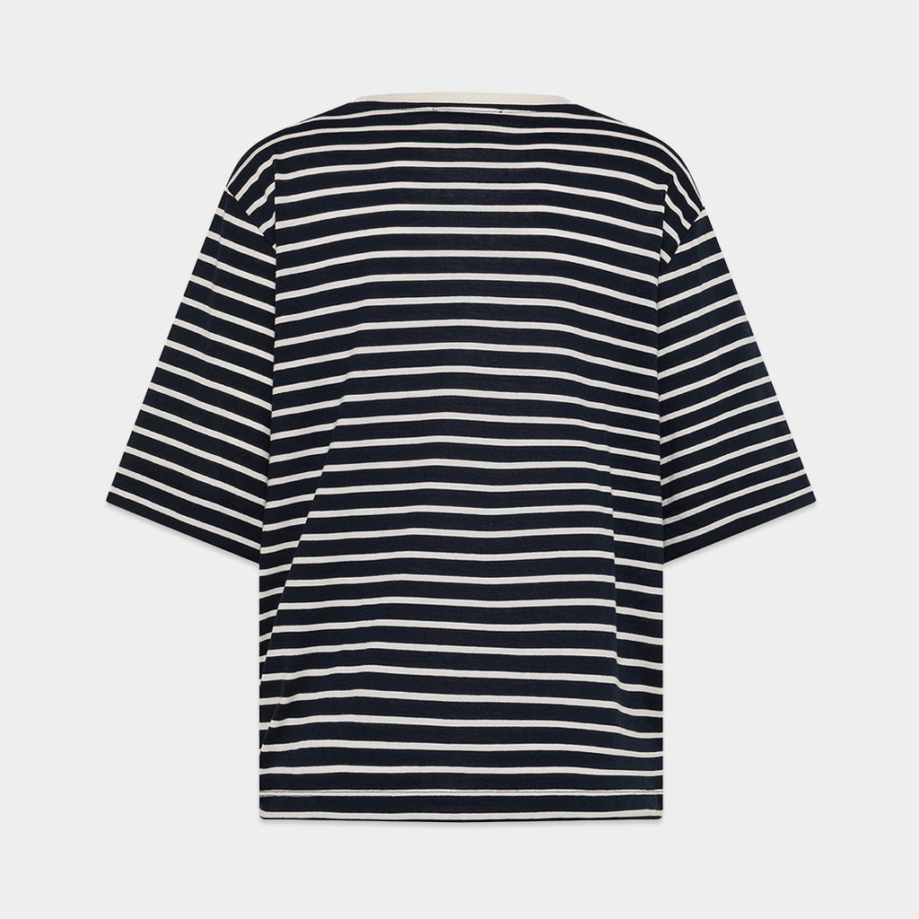 SEVENTY VENEZIA【コットン/ソフト/デザインヘム】ボーダーTシャツ　SI0818-87