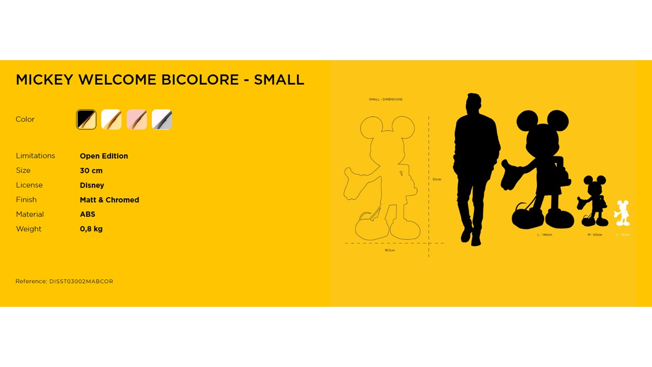 LEBLON DELIENNE【OneMinuteMickey/マルセル・ワンダース/デザイナーコラボレーション/Medium60センチ】 LHDMWB-30