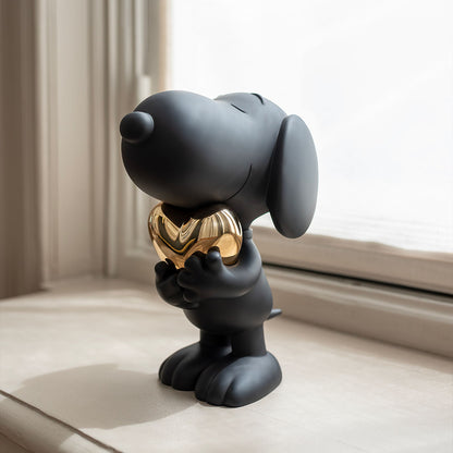 LEBLON DELIENNE【SnoopyHeart♡BLACK/マットブラック/スヌーピーハートブラック/Peanuts/Small27センチ】 LHSSHB-27