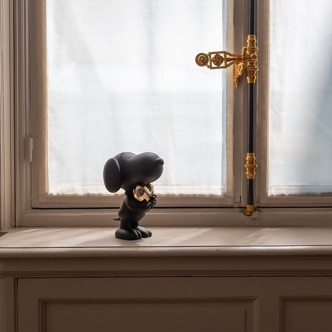 LEBLON DELIENNE【SnoopyHeart♡BLACK/マットブラック/スヌーピーハートブラック/Peanuts/Small27センチ】 LHSSHB-27