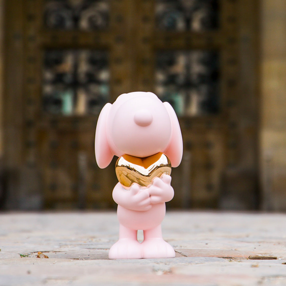 LEBLON DELIENNE【SnoopyHeart♡PINK/マットピンク/スヌーピーハートピンク/Peanuts/Small27センチ】 LHSSHP-27