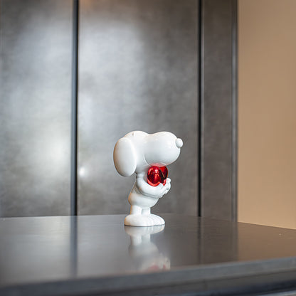 LEBLON DELIENNE【SnoopyHeart♡/マットホワイト/スヌーピーハート/Peanuts/Small27センチ】 LHSSHW-27