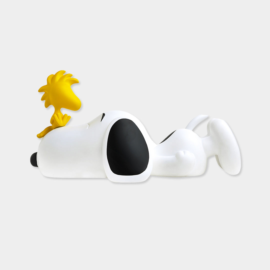 LEBLON DELIENNE【Snoopy＆Woodstock/マットホワイト/スヌーピー＆ウッドストック/Peanuts/Small33センチ】 LHSSWO-33