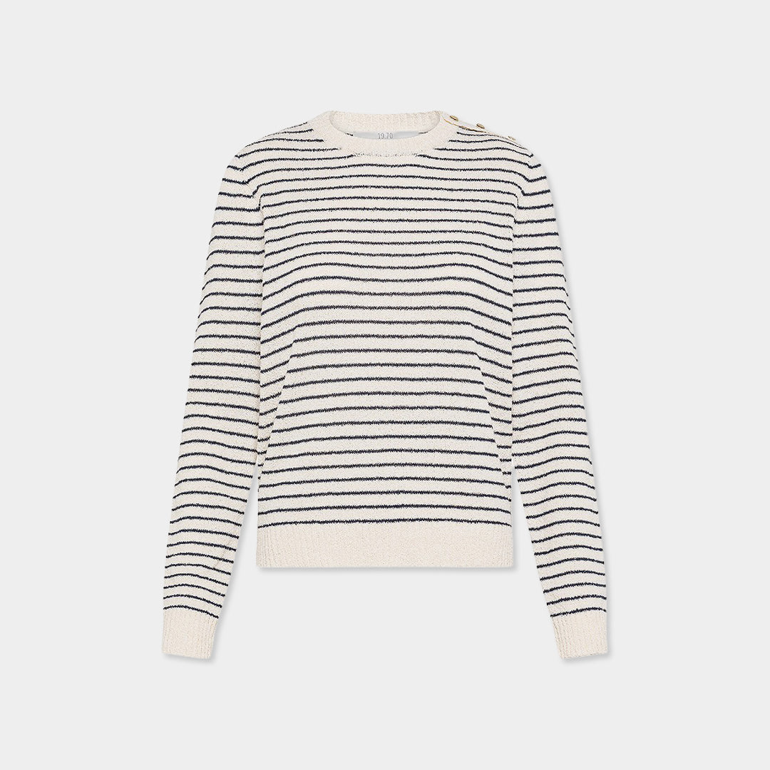 19.70【マリンプルオーバー/ボーダー/ポリエステル】マリンボーダープルオーバー　TI0706-53