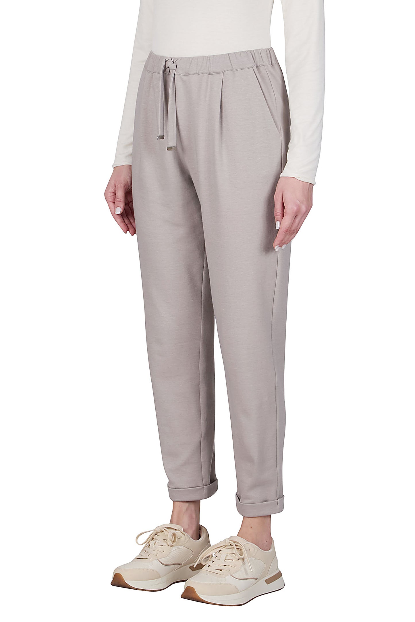 PUROTATTO【PICK UP！/コットン100％/リラックス/カジュアルスタイル/ジャージ/ウエストゴム】ポピュラージャージパンツ　UH0340-57