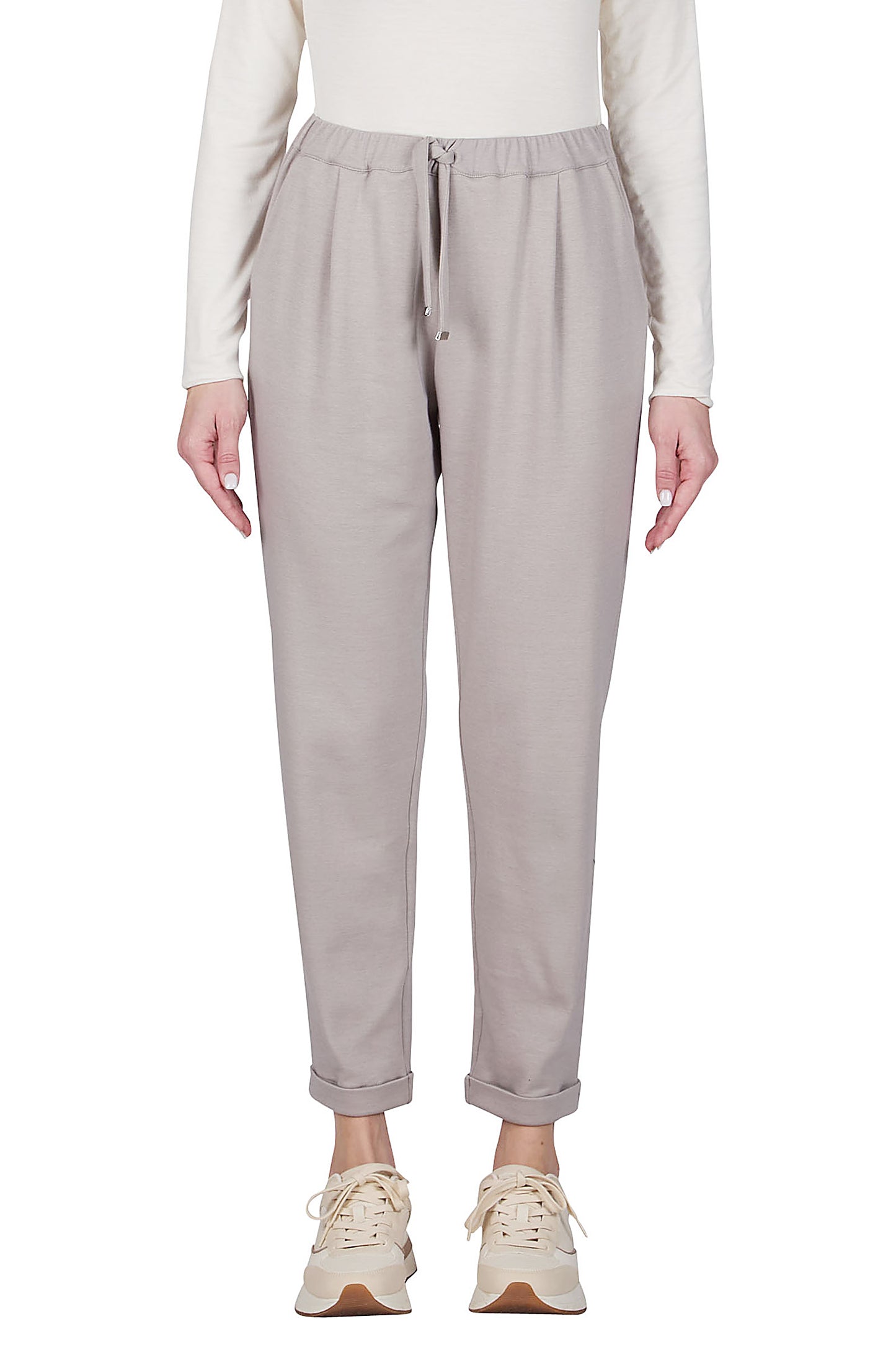 PUROTATTO【PICK UP！/コットン100％/リラックス/カジュアルスタイル/ジャージ/ウエストゴム】ポピュラージャージパンツ　UH0340-57