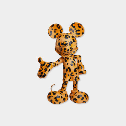 LEBLON DELIENNE【WelcomeMickey/ウェルカムミッキー/レオパード/Small30センチ】 LHDMWL-30