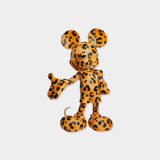 LEBLON DELIENNE【WelcomeMickey/ウェルカムミッキー/レオパード/Small30センチ】 LHDMWL-30