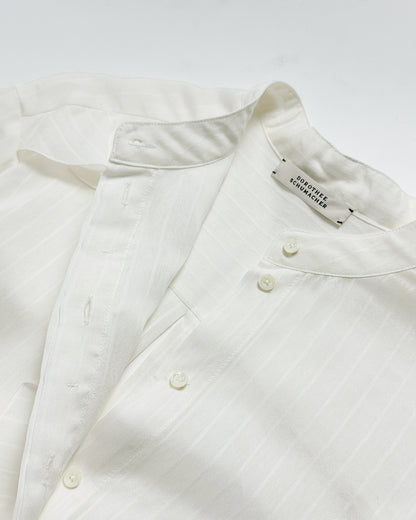 DOROTHEE SCHUMACHER【オケージョン/シルク混/フリル/Iライン】ボウタイブラウス　GG5616-44