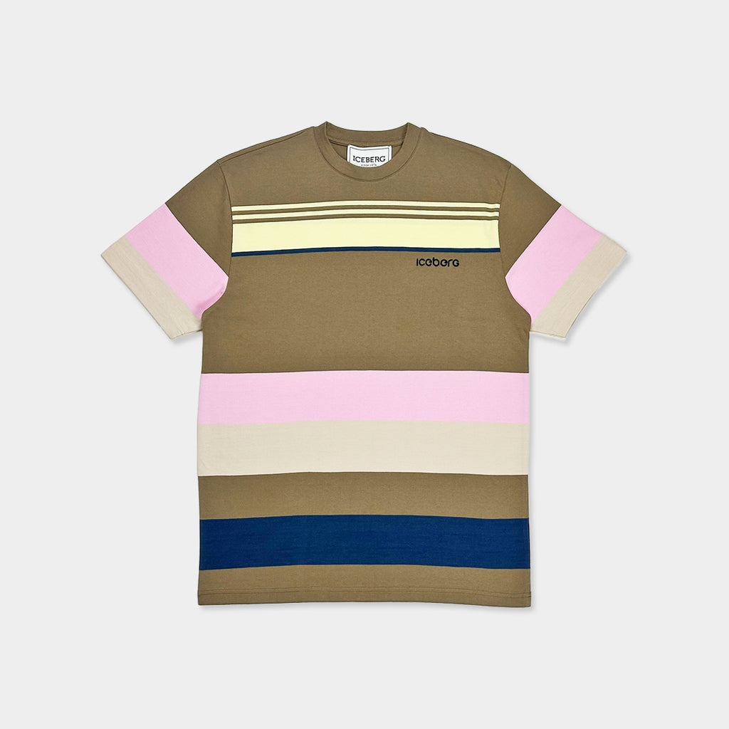 ICEBERG UOMO【メンズ/雑誌掲載/コットン/ロゴ】マルチボーターTシャツ　BI0834-31