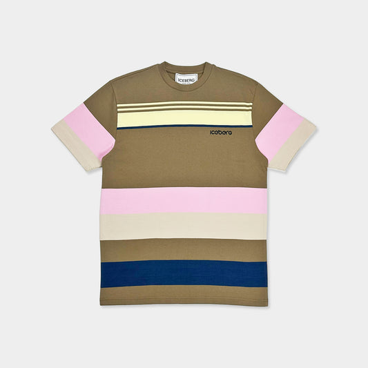 ICEBERG UOMO【メンズ/雑誌掲載/コットン/ロゴ】マルチボーターTシャツ　BI0834-31