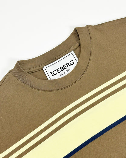 ICEBERG UOMO【メンズ/雑誌掲載/コットン/ロゴ】マルチボーターTシャツ　BI0834-31