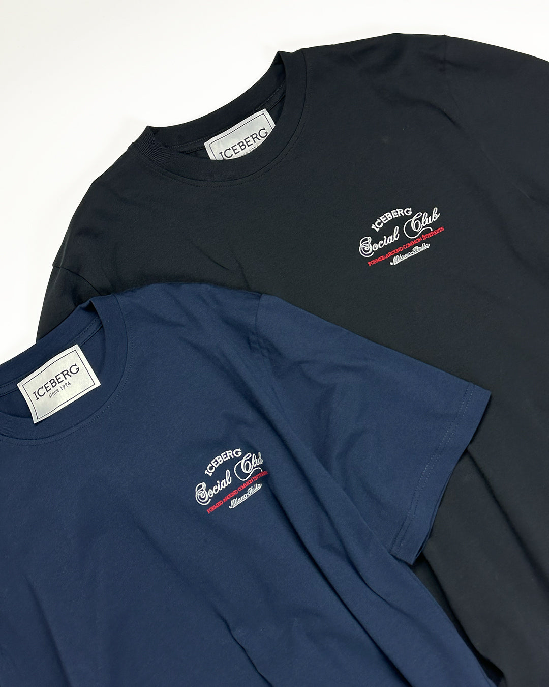 ICEBERG UOMO【メンズ/雑誌掲載/カットソー/ロゴ/コットン】ロゴカットソー　BI0816-24