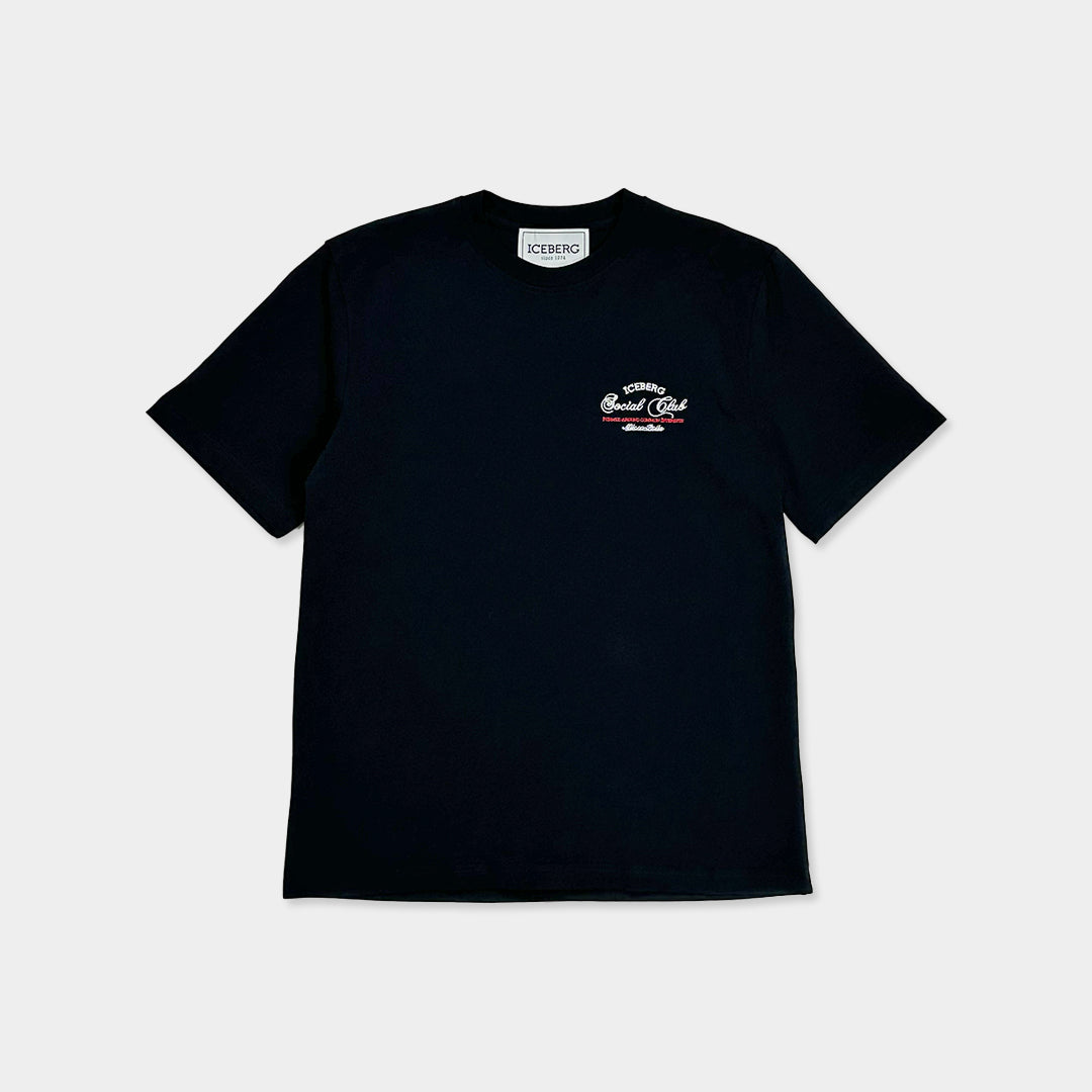ICEBERG UOMO【メンズ/雑誌掲載/カットソー/ロゴ/コットン】ロゴカットソー　BI0816-24