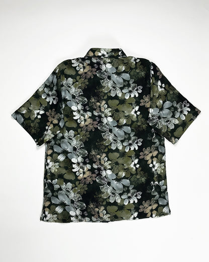 ICEBERG UOMO【メンズ/雑誌掲載/シャツ/ボタニカル/レーヨン】ボタニカルシャツ　BI0608-19