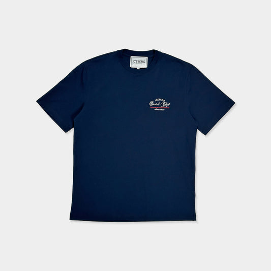 ICEBERG UOMO【メンズ/雑誌掲載/カットソー/ロゴ/コットン】ロゴカットソー　BI0816-24