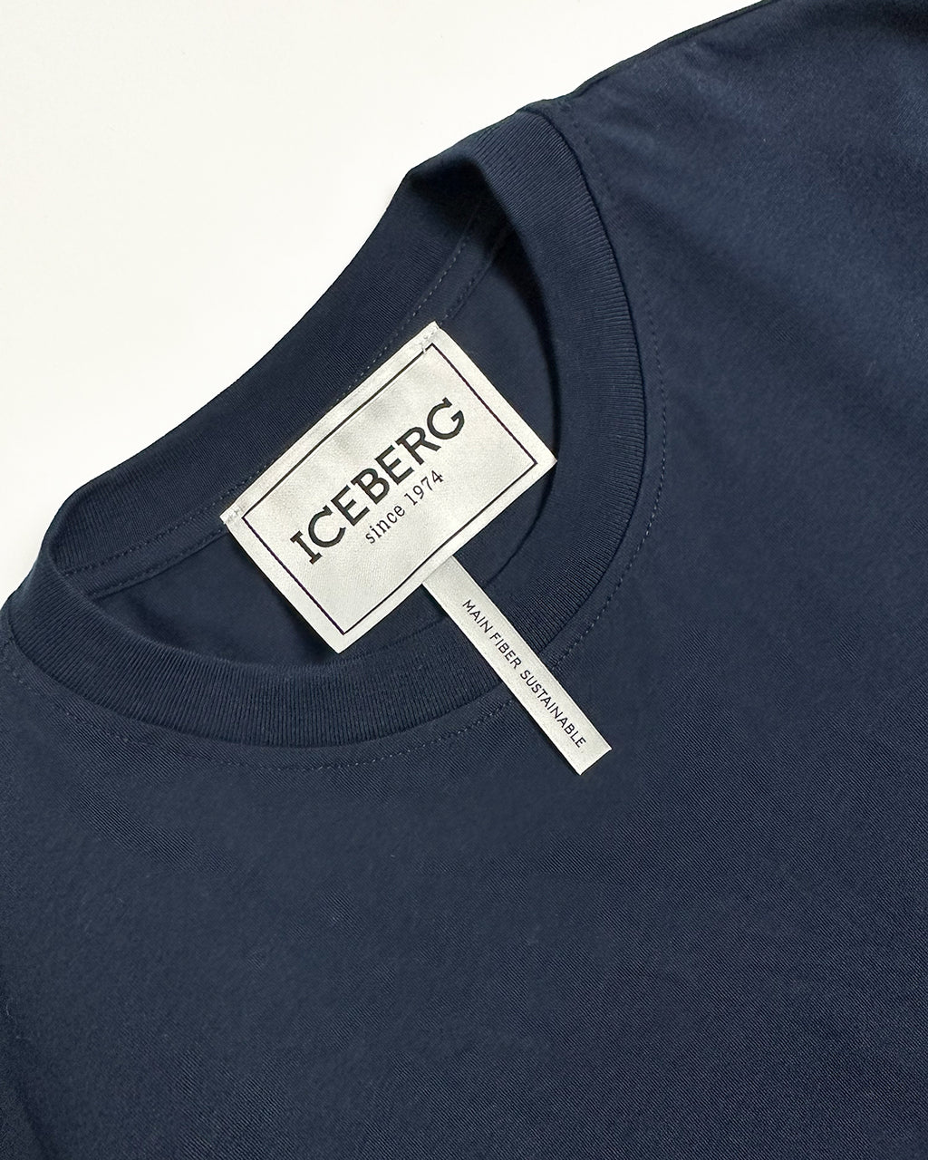 ICEBERG UOMO【メンズ/雑誌掲載/カットソー/ロゴ/コットン】ロゴカットソー　BI0816-24