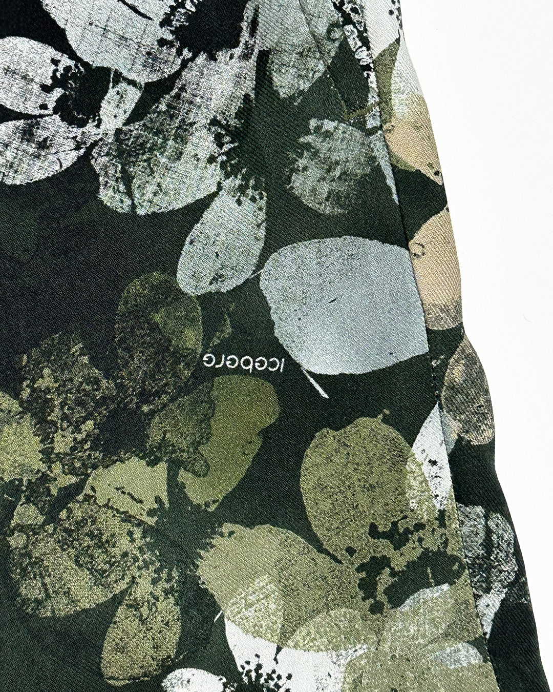 ICEBERG UOMO【メンズ/雑誌掲載/パンツ/ボタニカル/レーヨン】ボタニカルパンツ　BI0323-19