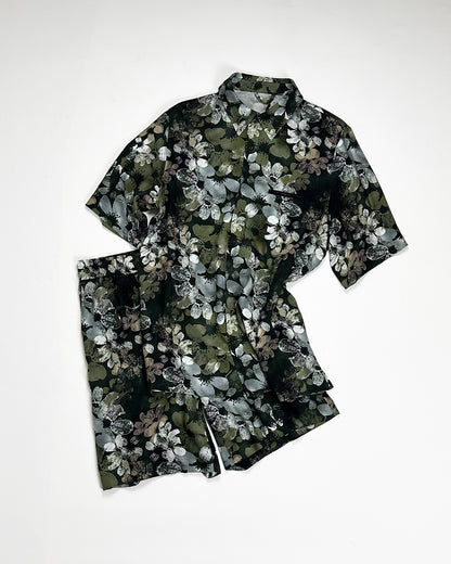 ICEBERG UOMO【メンズ/雑誌掲載/パンツ/ボタニカル/レーヨン】ボタニカルパンツ　BI0323-19