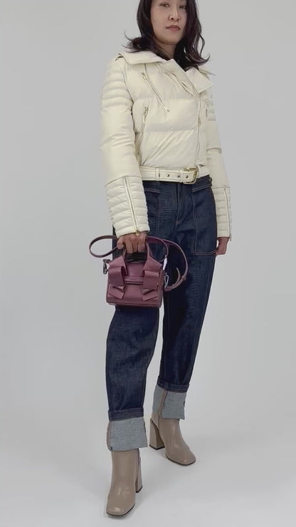 【NO.2】HAPPY BAG 4万円　ダウンライダースジャケット＆バッグ