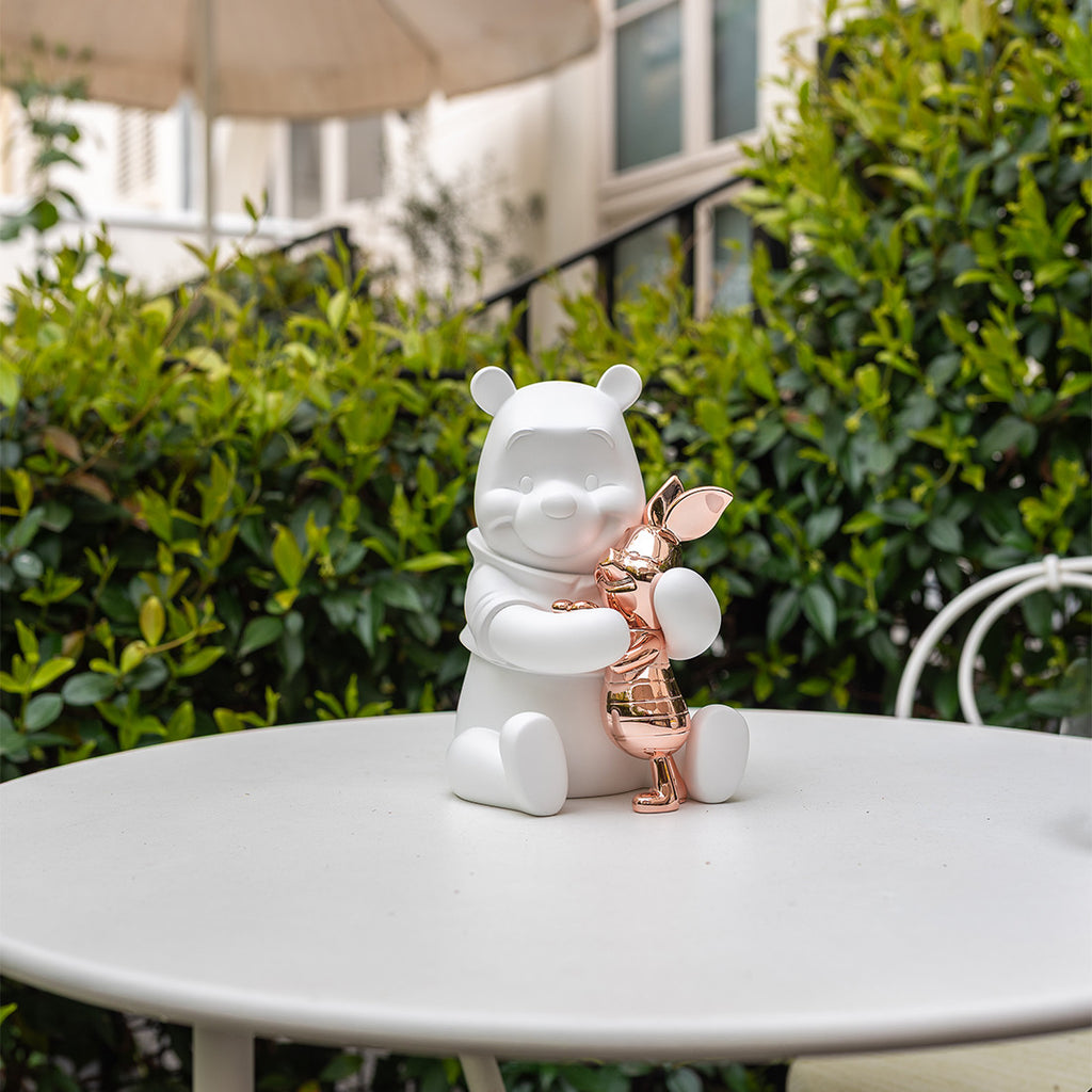 LEBLON DELIENNE ルブロンデリエンヌ【POOH&PIGLET MATT WHITE/プー＆ピグレット/マットホワイト/Disney/Small22センチ】 LJDPOW-22